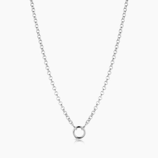  탯치 목걸이/팬던트 Thatch Vienna Rolo Charm Necklace 32" Necklace - THATCH