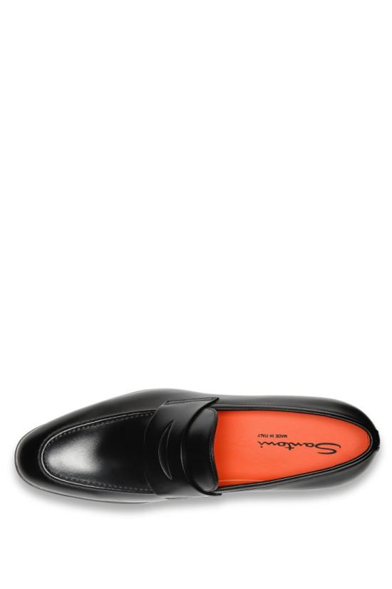 25FW 산토니 로퍼 MGSI14944SMABUSFN01 Black - SANTONI