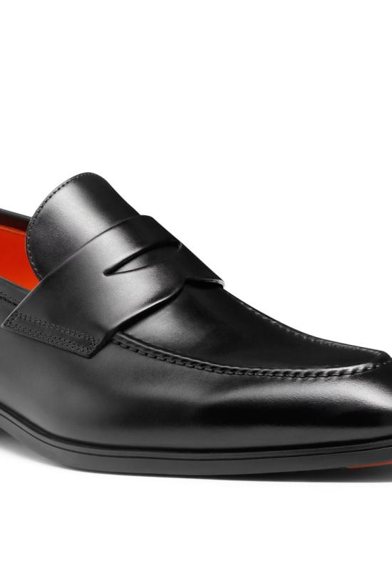 25FW 산토니 로퍼 MGSI14944SMABUSFN01 Black - SANTONI
