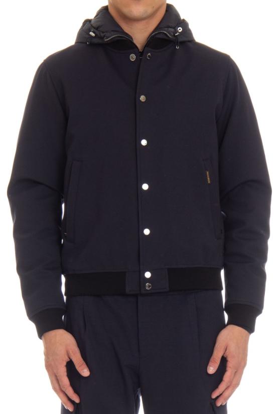  무레르 CALLUM-TZ 칼럼 구스 다운 봄버 자켓 CALLUM TZDARK BLU Black - MOORER