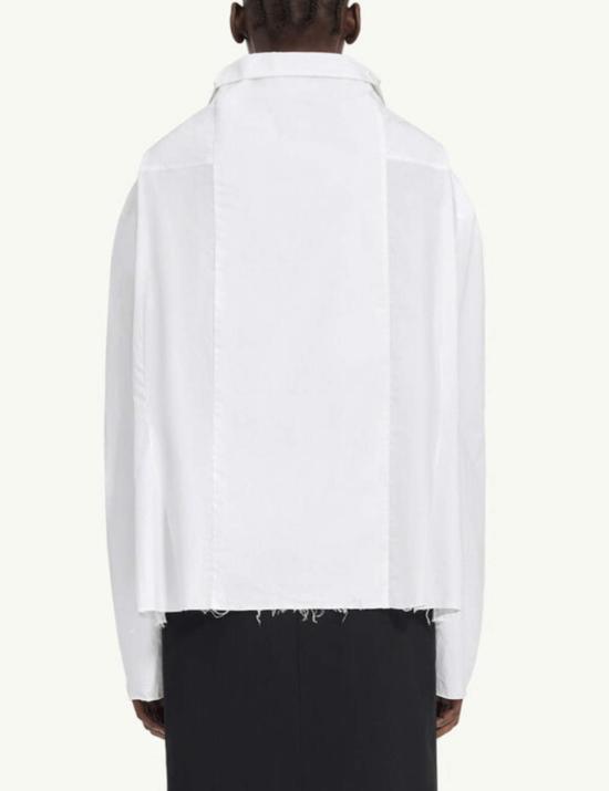  MM6 메종마르지엘라 셔츠 Mm6 메종 마르지엘라 코튼 팝린 셔츠 - MM6 MAISON MARGIELA