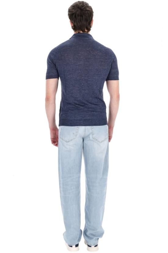 25SS 발바 폴로 티셔츠 24804 57587 2590 Grey - BARBA