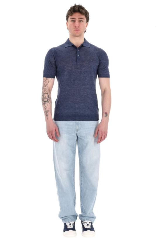 25SS 발바 폴로 티셔츠 24804 57587 2590 Grey - BARBA
