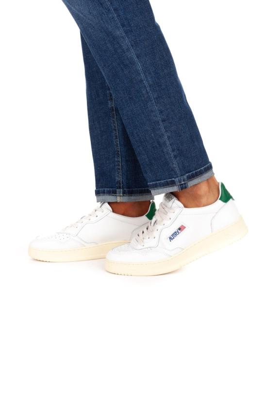  오트리 메달리스트 로우 스니커즈 AULM LL20WHT GREEN White - AUTRY
