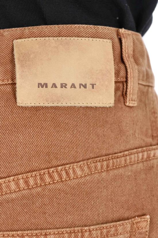 25FW 이자벨마랑 데님 PA0528HC C3H01H10OE Brown - ISABEL MARANT