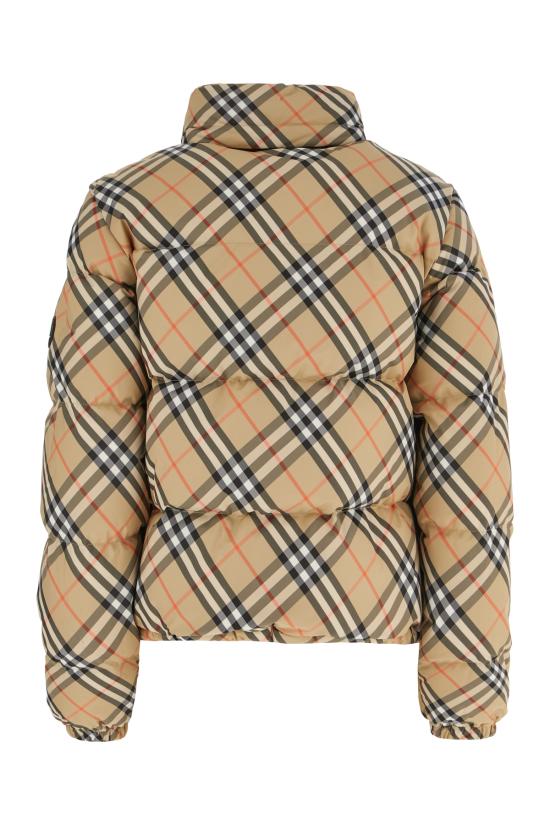 26FW 버버리 체크 다운 패딩 8110249 B9368 SAND IP CHECK - BURBERRY