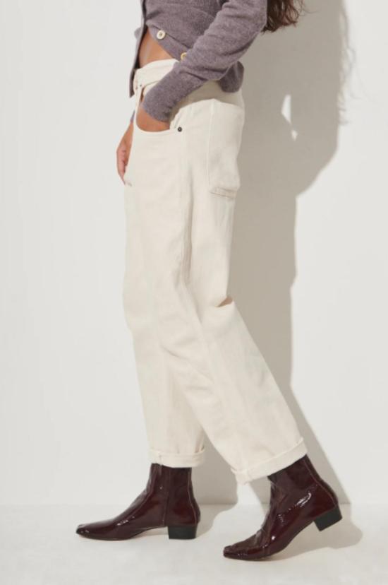  레이첼 코미 데님 팬츠 포모나 데님 엘킨 팬츠 더티 화이트 - RACHEL COMEY