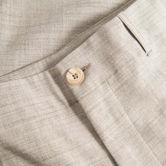  아펜쳐 스트레이트 팬츠 Arpenteur Fox P Lined Trouser Greige - ARPENTEUR