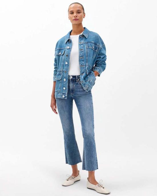  랙앤본 데님 팬츠 플렉시 페이튼 앵클 부츠컷 진 우드스톡 - RAG & BONE