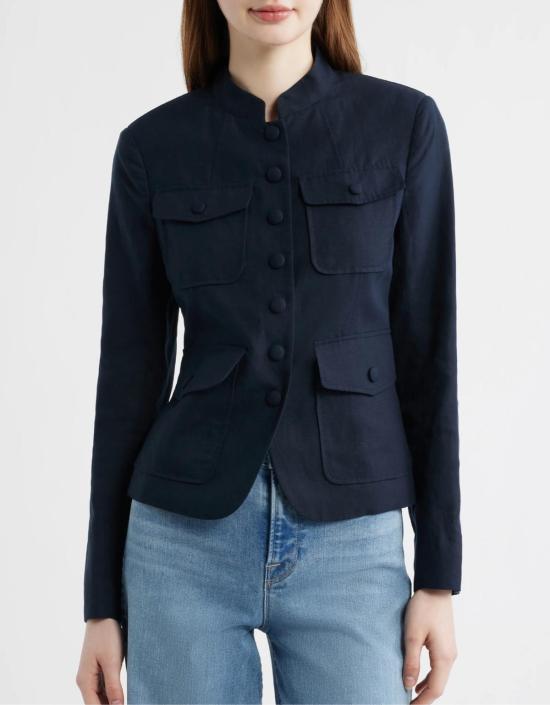  랙앤본 수트 자켓 Rag & Bone Mercer Linen Blazer Salute