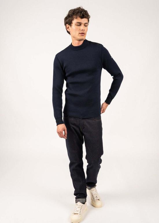  세인트제임스 스웨터 Saint James Usa Matelot 울 피셔맨  네이비