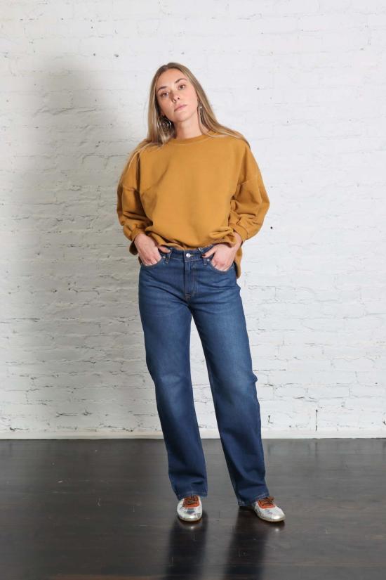  레이첼 코미 스웨터 폰드 스웨트셔츠 카멜 - RACHEL COMEY