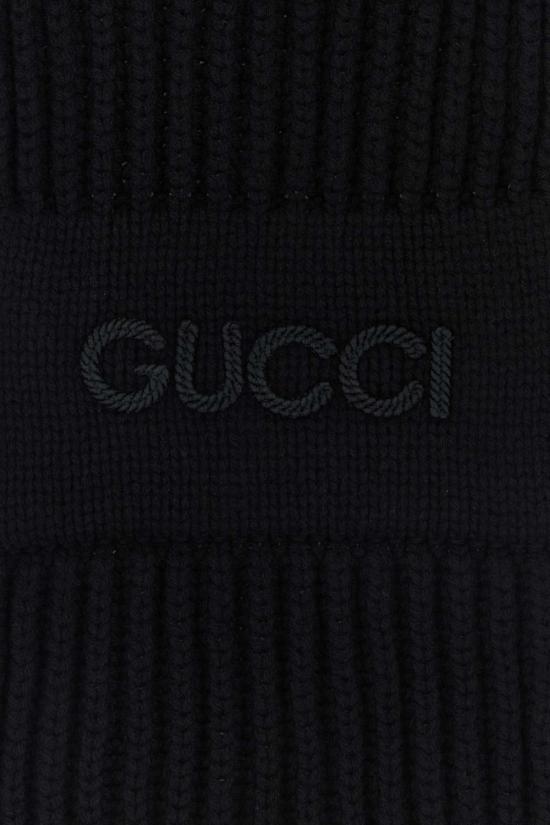  구찌 머플러/스카프 울 블렌드 스카프 블랙 - GUCCI