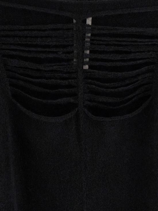  릭 오웬스 가디건 울  블랙 - RICK OWENS