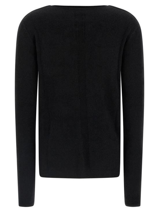  릭 오웬스 가디건 울  블랙 - RICK OWENS