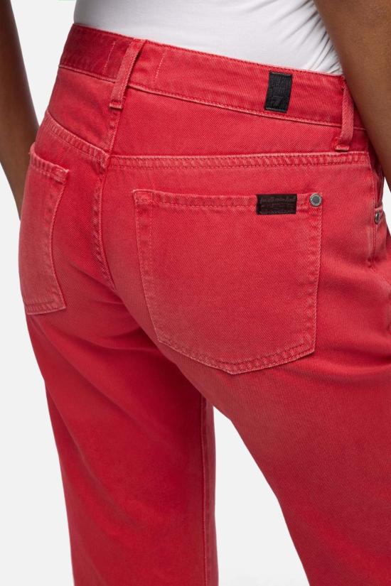  세븐포올맨카인드 데님 팬츠 7 For All Mankind Low Cigarette Pants Flame - 7 FOR ALL MANKIND