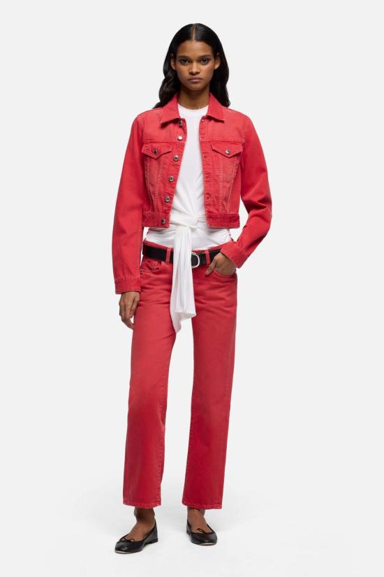  세븐포올맨카인드 데님 팬츠 7 For All Mankind Low Cigarette Pants Flame - 7 FOR ALL MANKIND