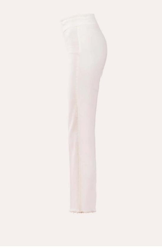  에비뉴 몽테뉴 스트레이트 팬츠 Avenue Montaigne Leo Pant 화이트 데님 - AVENUE MONTAIGNE