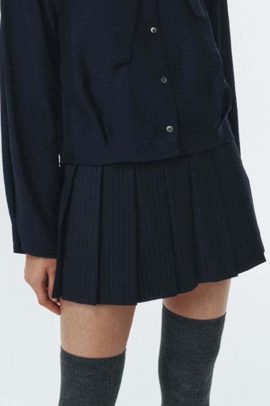  던스트 숏 스커트 UDSK5C20 4N2 NAVY STRIPE - DUNST
