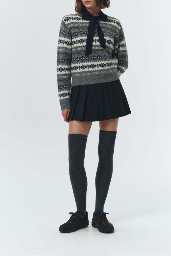  던스트 숏 스커트 UDSK5C20 4N2 NAVY STRIPE - DUNST