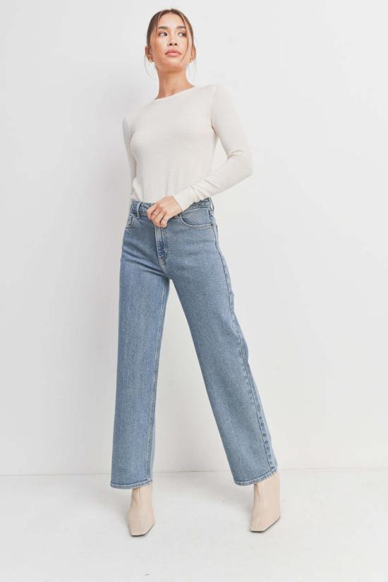  저스트 블랙 데님 데님 팬츠 BP397J BLUE - JUST BLACK DENIM