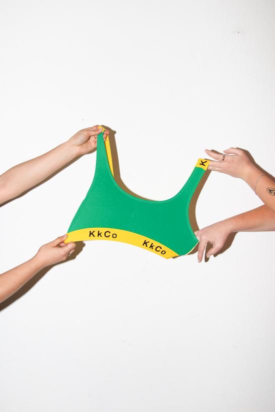  케이코 언더웨어 세트 Kk Co 스포츠  레몬/라임 - KKCO