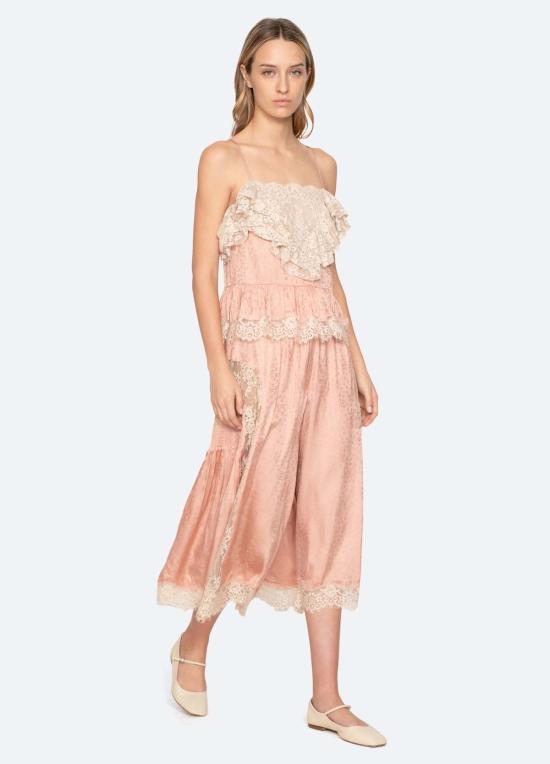  씨뉴욕 크롭 팬츠 SS26 023 PINK - SEA NY