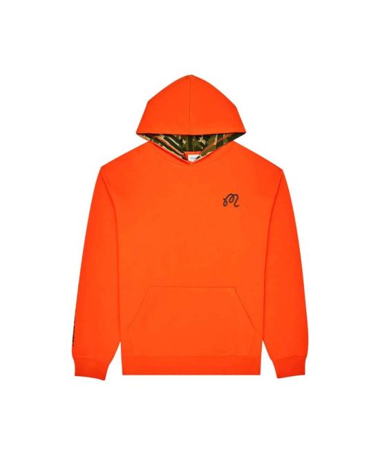  말본 후드 티셔츠 Malbon Golf Fesque Tour Divot Camo 까마귀 불꽃