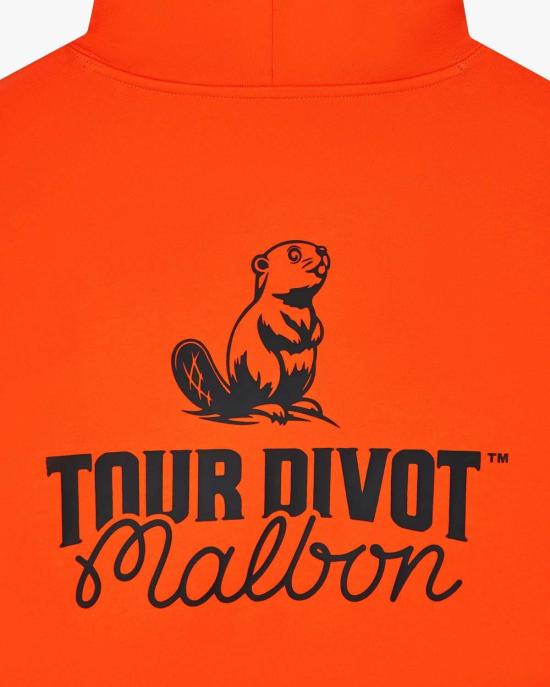  말본 후드 티셔츠 Malbon Golf Fesque Tour Divot Camo 까마귀 불꽃 - MALBON
