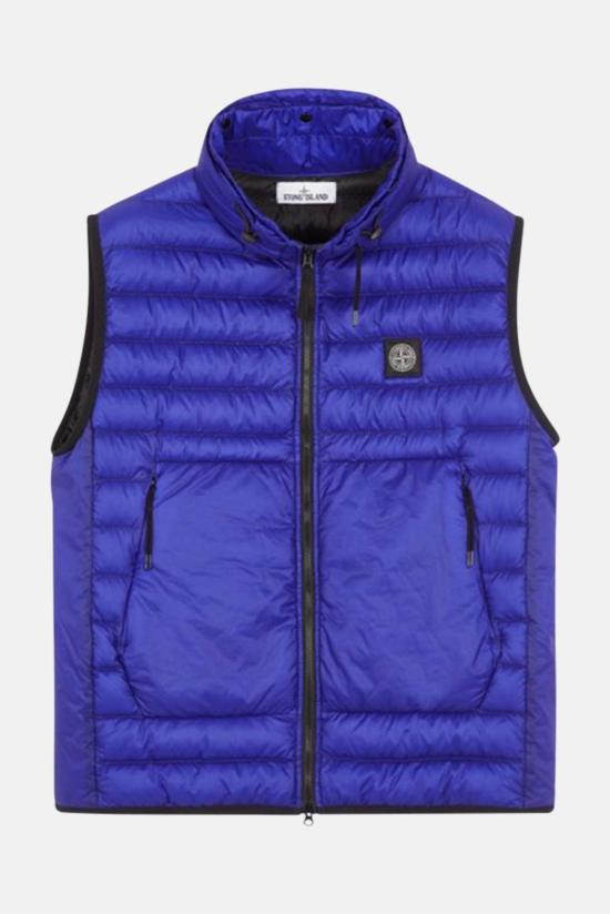  스톤 아일랜드 패딩 조끼 STOMSP22 47 BLUE