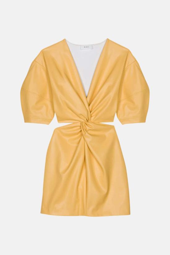  에이엘씨 숏 원피스 6 DRES01524 YELLOW