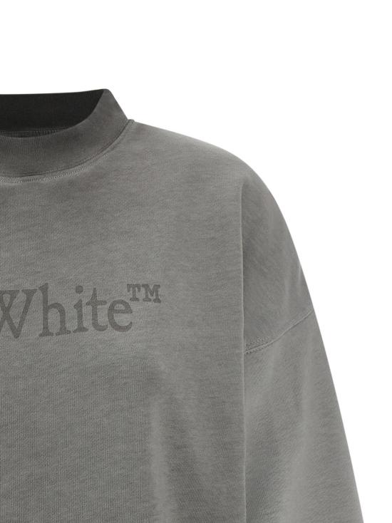  오프화이트 스웨터 오프 화이트 런드리 스케이트 스웨트셔츠 그레이 - OFF WHITE