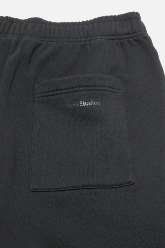 26SS 아크네 스튜디오 숏팬츠 플리스 쇼츠 블랙 - ACNE STUDIOS