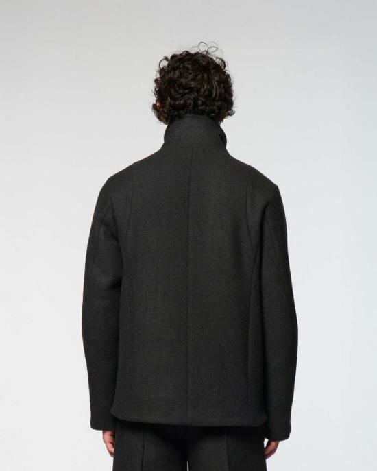  오마르 아프리디 자켓 OA AW25 BZ 102 01 BLACK - OMAR AFRIDI
