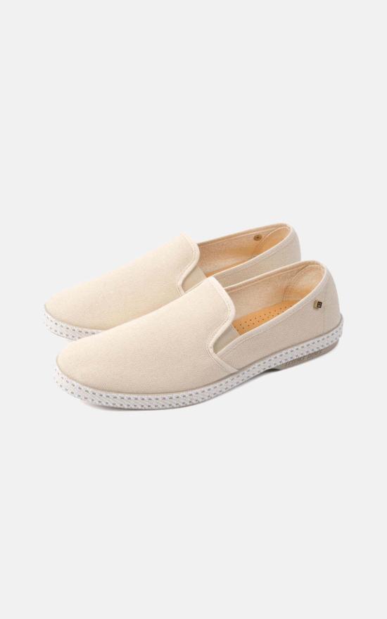  리비에라스 로퍼 클래식 캔버스 슬립온 베이지 - RIVIERAS