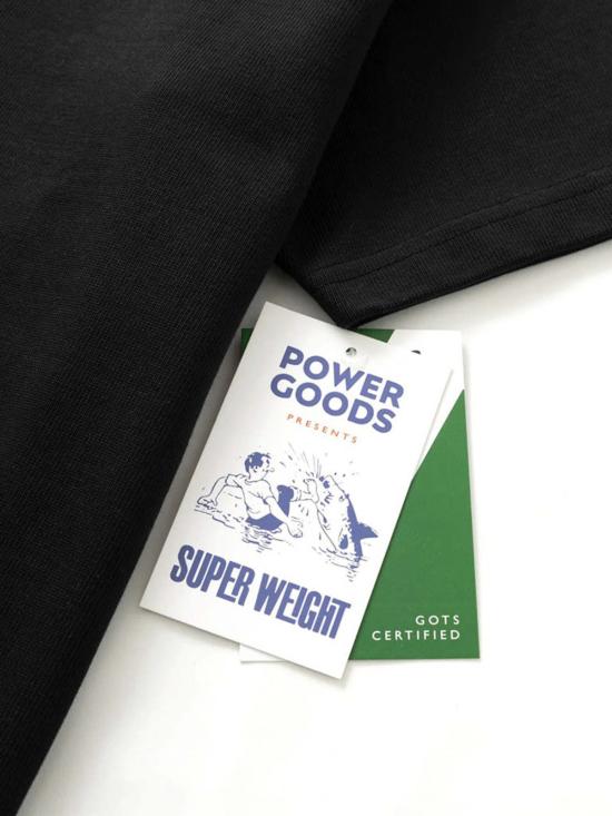  Power Goods 반팔 티셔츠 파워굿즈 슈퍼웨이트 티 - OTHER BRANDS