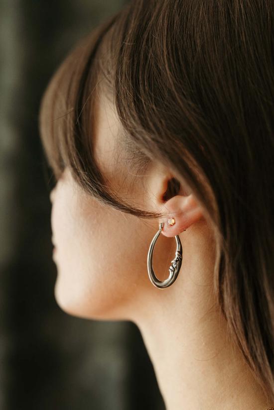  시에라 윈터 주얼리 이어링 데이 앤 나이트 후프 - SIERRA WINTER JEWELRY