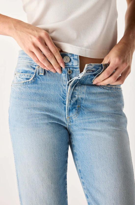  아모 데님 데님 팬츠 143 클래식 90년대 스타일 데님 진 - AMO DENIM