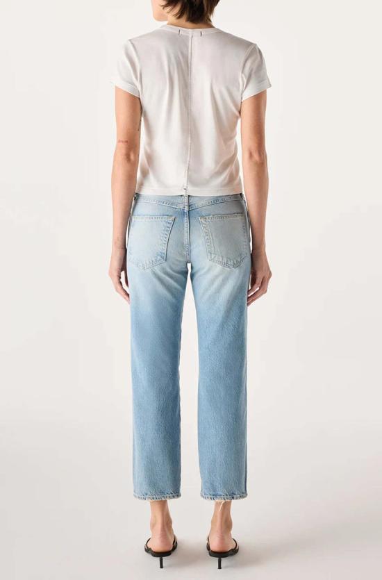  아모 데님 데님 팬츠 143 클래식 90년대 스타일 데님 진 - AMO DENIM