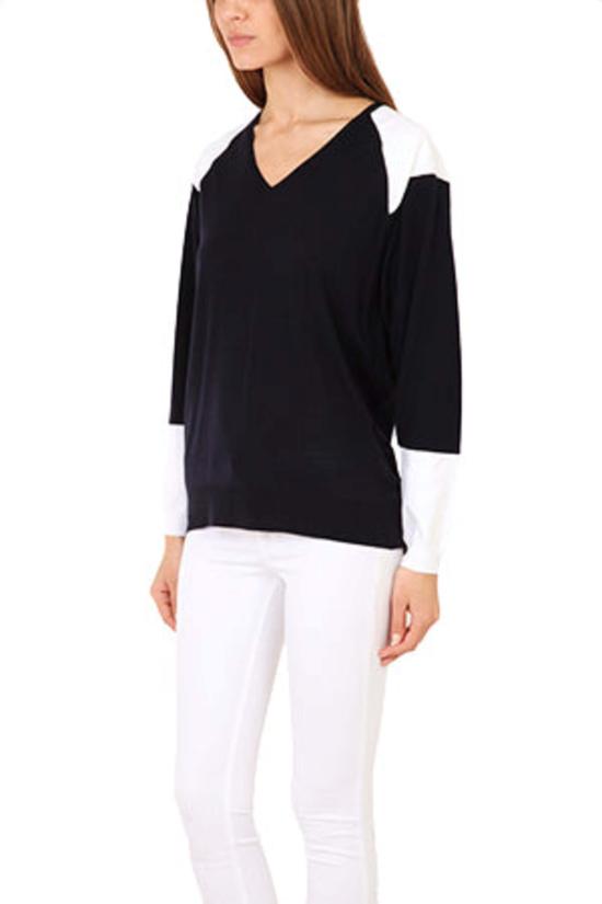  3.1 필립림 스웨터 S114 7191 NAVY WHITE - 3.1 PHILLIP LIM