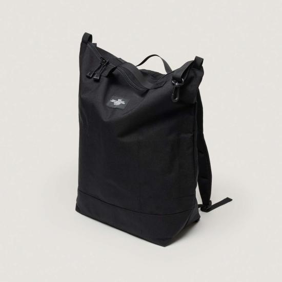  백스 인 프로그레스 백팩 Bags In Progress 지퍼  블랙
