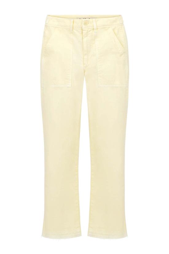  아모 데님 크롭 팬츠 WFB270 1196D CREAM - AMO DENIM