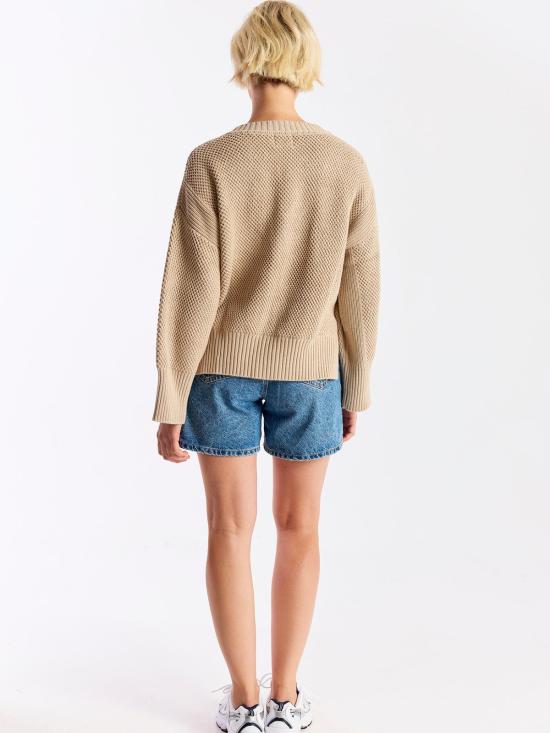  WISPR 가디건 위스퍼 포인트엘 스티치 디테일 - OTHER BRANDS