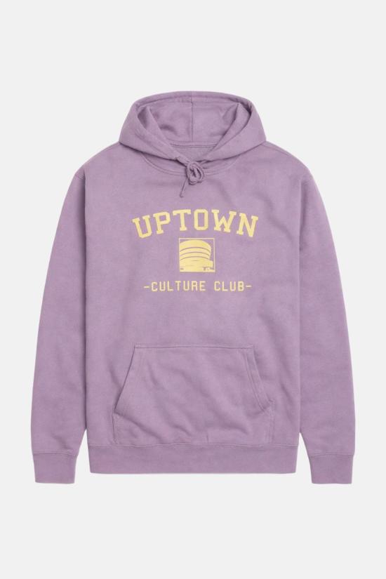  블루&크림 후드 티셔츠 BNCMFW24 54 PURPLE
