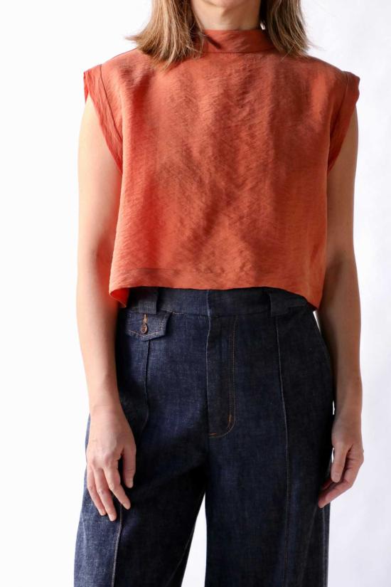  레이첼 코미 민소매 티셔츠 바커스 탑 - RACHEL COMEY