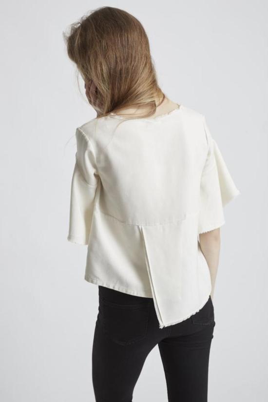  드리프터 블라우스 릴리안 탑 아이보리 - DRIFTER