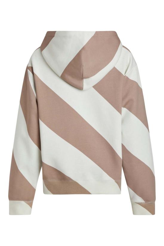  신시아 로리 후드 티셔츠 신시아 로울리 드류 스트라이프 후드 티셔츠 - CYNTHIA ROWLEY