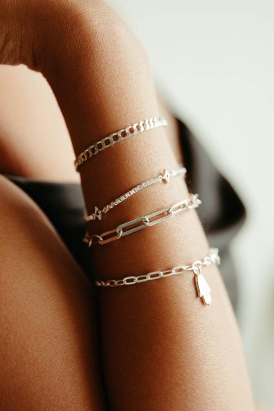  시에라 윈터 주얼리 팔찌 행크 브레이슬릿 스털링 실버 - SIERRA WINTER JEWELRY