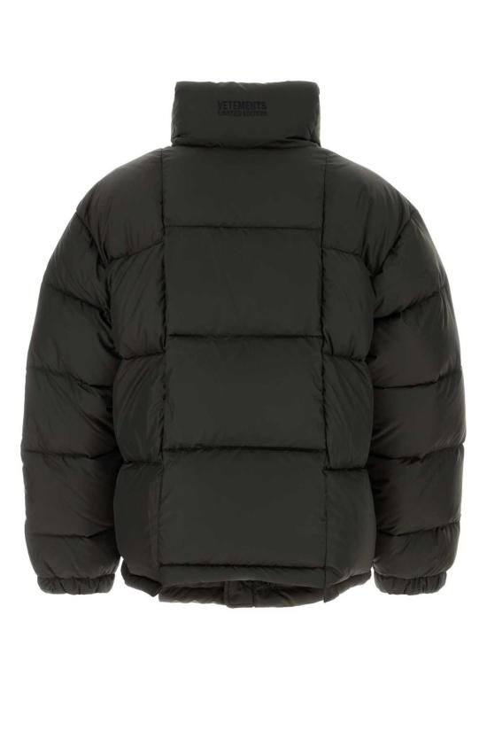  베트멍 숏패딩 다크 브라운 다운 재킷 - VETEMENTS