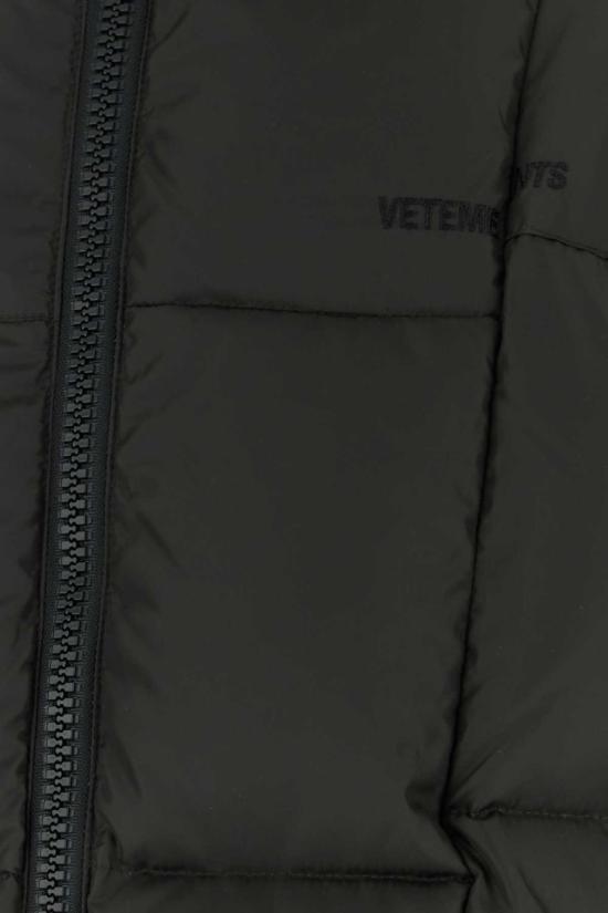 베트멍 숏패딩 다크 브라운 다운 재킷 - VETEMENTS